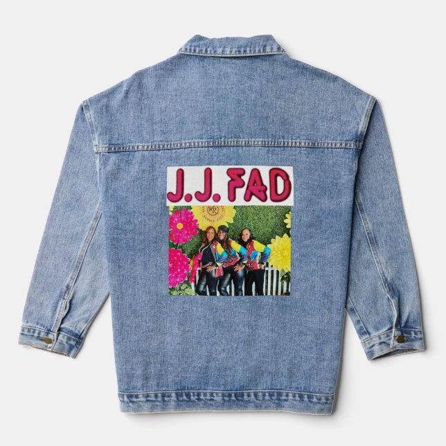 DENIM JJ FAD JACKET (Back)