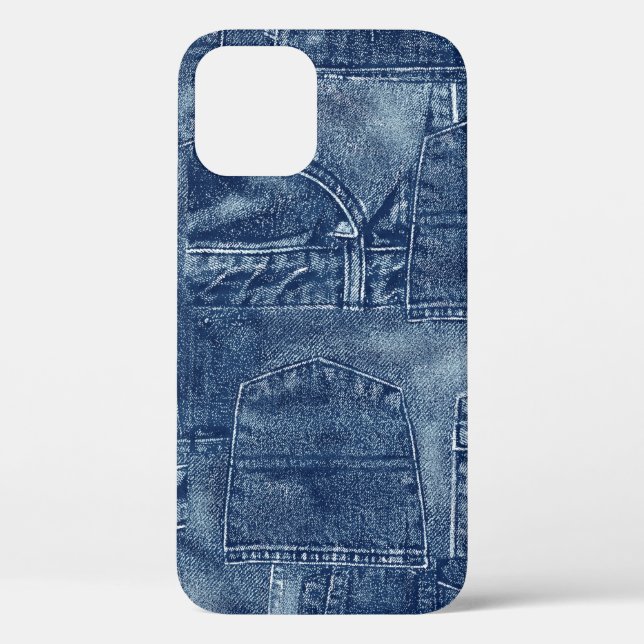 Denim material, Case-Mate iPhone case (Back)