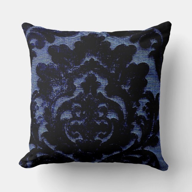 Denim Navy Blue Cushion (Front)