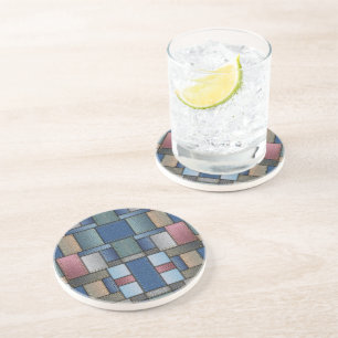 Denim Pattern Coaster