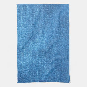 Denim Print Kitchen Towel