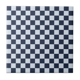 Denim rinse chequerboard pattern tile