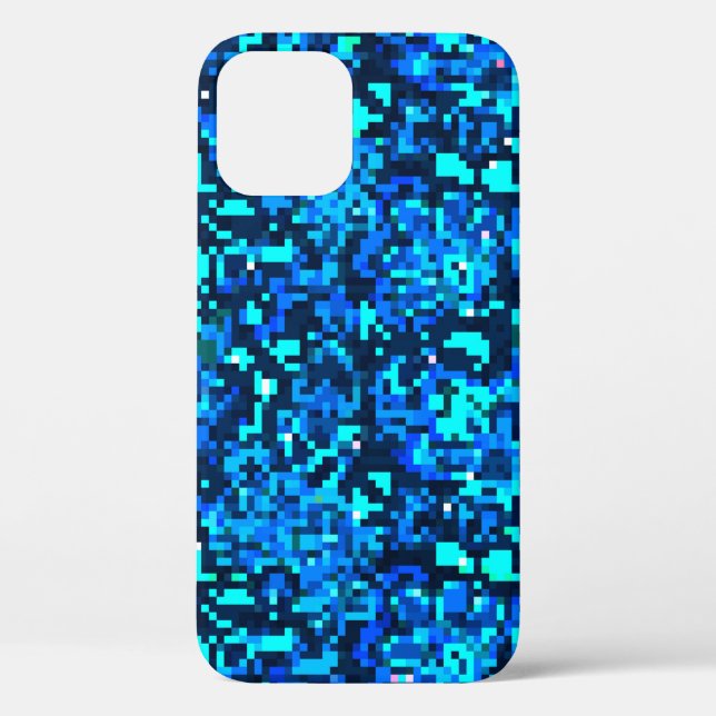 Denim seamless pattern. Denim floral background. B Case-Mate iPhone Case (Back)