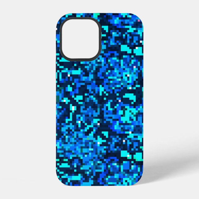 Denim seamless pattern. Denim floral background. B iPhone Case (Back)