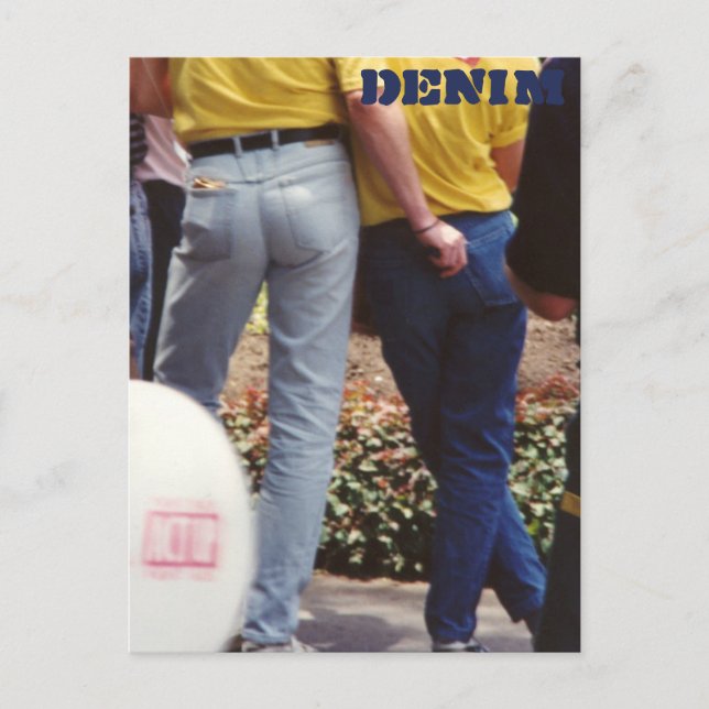 Denim Series 08 Claimed Jeans Postcard (Front)