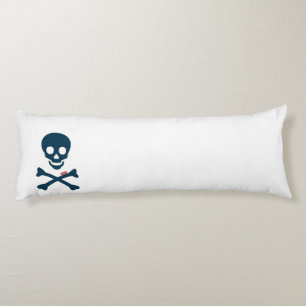 Denim Skull Body Cushion