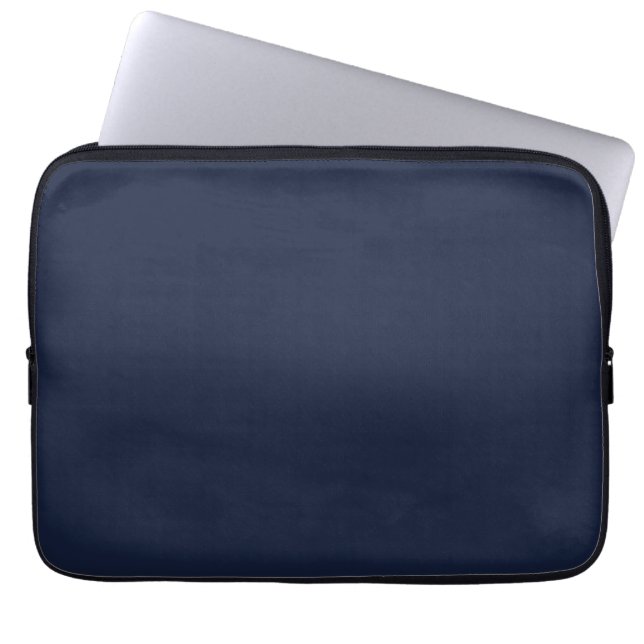 Denim Solid Plain Color Laptop Sleeve (Front)