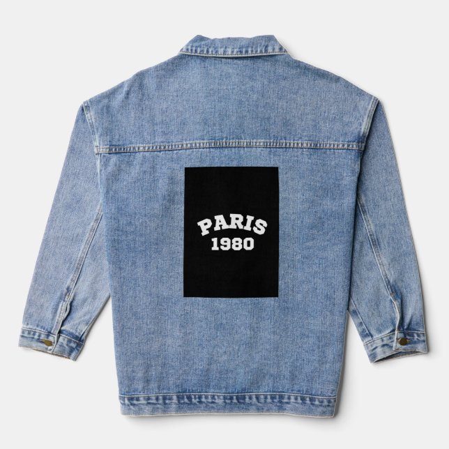 "Denim Touch" Denim Jacket (Back)