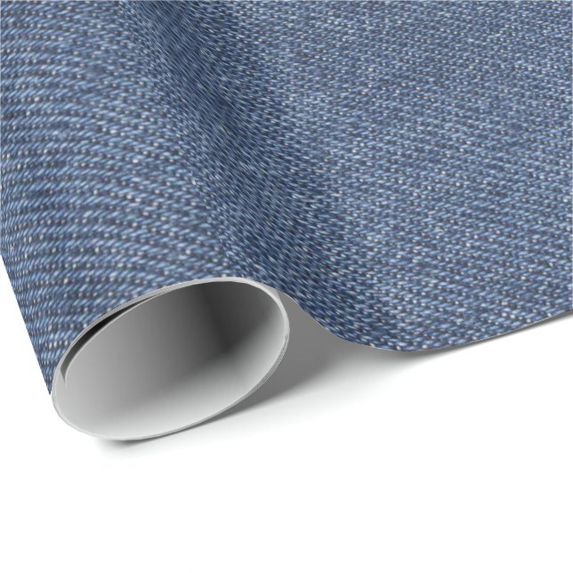 Denim Wrapping Paper (Roll Corner)