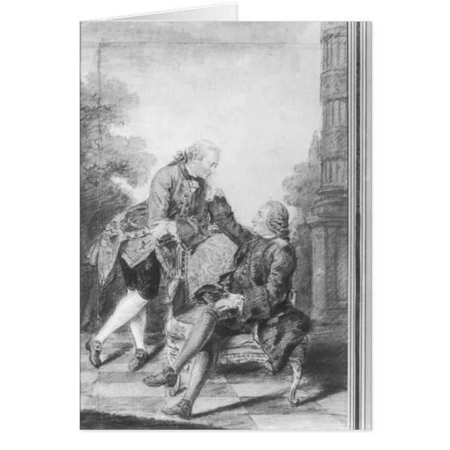Denis Diderot and Melchior, baron de Grimm (Front)