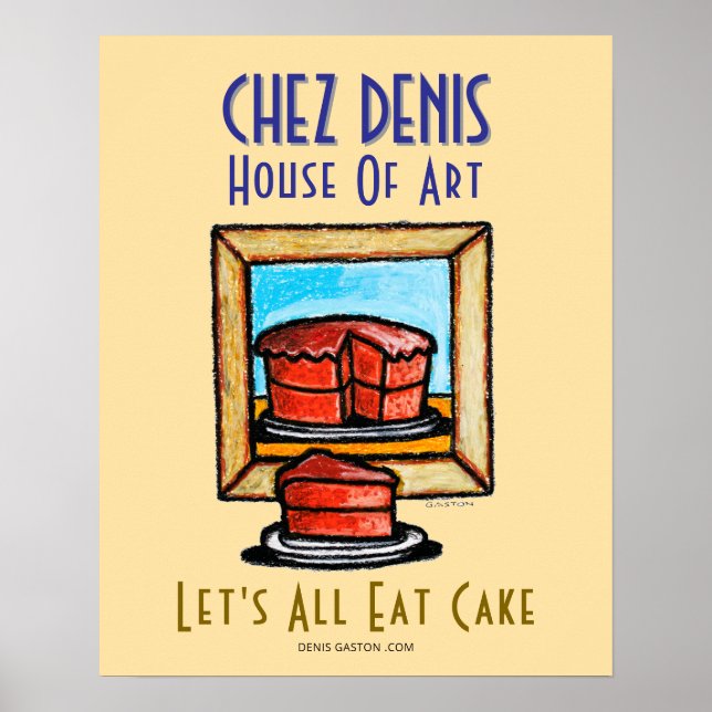 Denis Gaston Art Poster (Front)