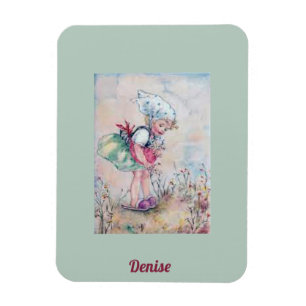 DENISE ~ SWEET GIRL VINTAGE ~ Erna Maison ~ Magnet