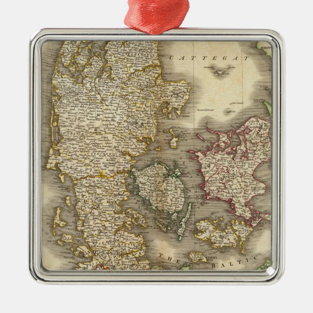 Denmark 11 metal tree decoration (Front)