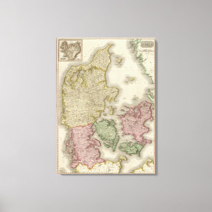 Denmark 12 canvas print