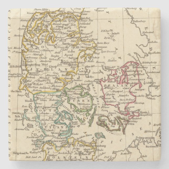 Denmark 13 stone coaster (Front)