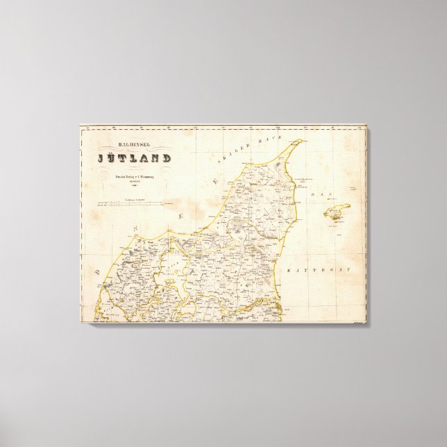 Denmark 2 canvas print (Front)