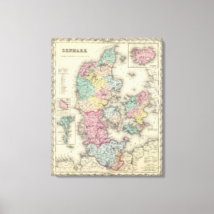 Denmark 3 canvas print