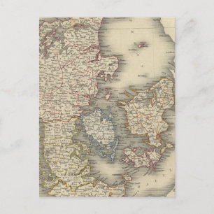 Denmark 4 postcard