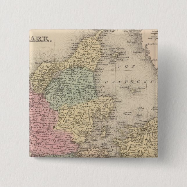 Denmark 5 15 cm square badge (Front)