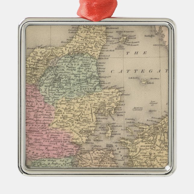 Denmark 5 metal tree decoration (Front)