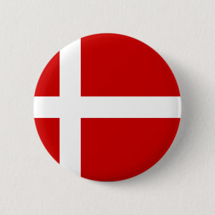 Denmark 6 Cm Round Badge