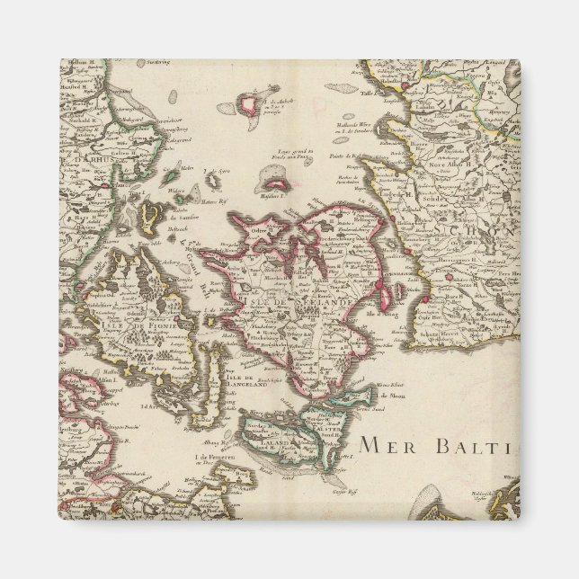 Denmark 7 magnet (Front)