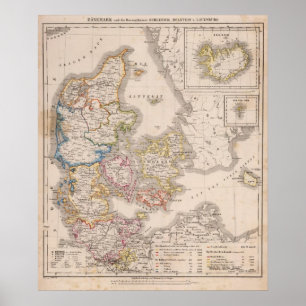 Denmark and Germany Poster