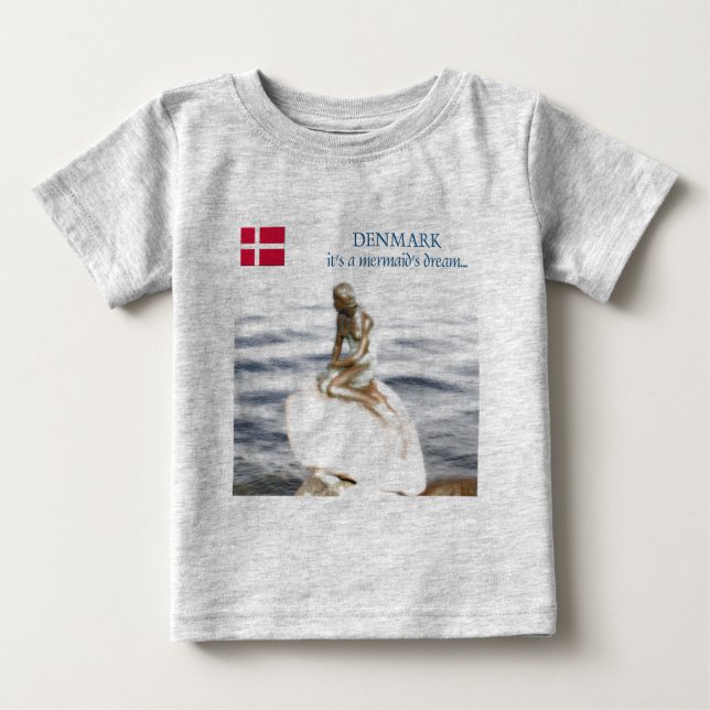denmark baby T-Shirt (Front)