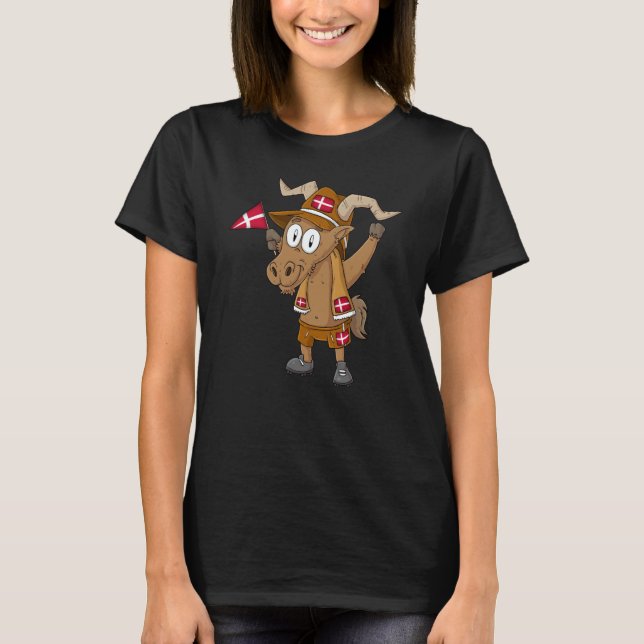 Denmark Capricorn Fan T-Shirt (Front)