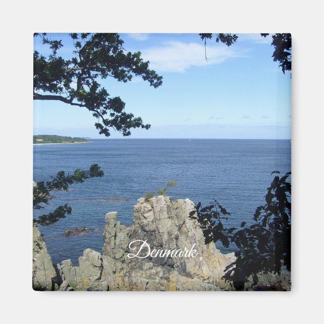 Denmark: Coast of Denmark Magnet (Front)