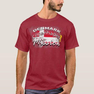 Denmark Copenhagen Mormon LDS Mission Missionary T-Shirt