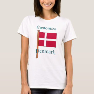 Denmark Country Flag Thunder_Cove T-Shirt