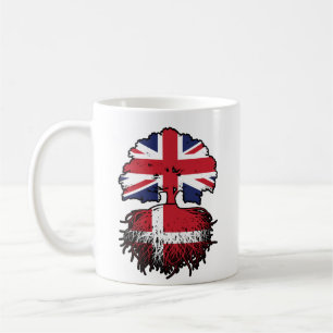 Denmark Danish British UK United Kingdom Britain Coffee Mug