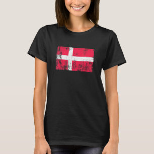Denmark Danish Flag Football Fan Sports Adults Kid T-Shirt