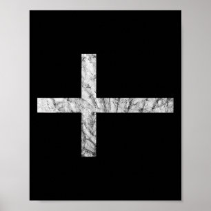 Denmark Danish Flag Nordic Cross Travel Europe Vac Poster