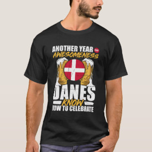 Denmark Danish Roots Danish Heritage Proud Danes F T-Shirt