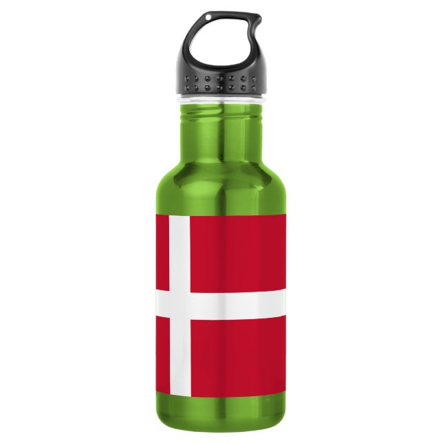 Denmark Flag 532 Ml Water Bottle (Front)