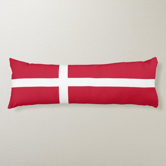 Denmark Flag Body Cushion (Front)