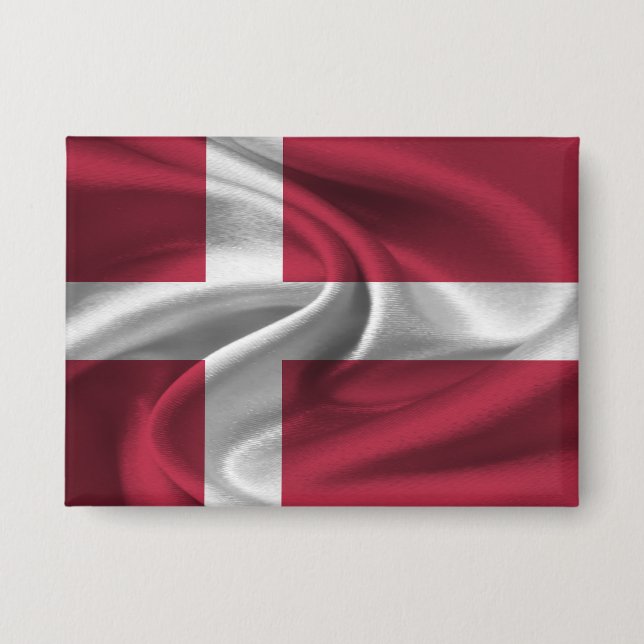 Denmark Flag Button (Front)