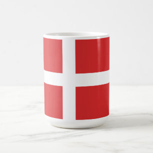 Denmark flag coffee mug