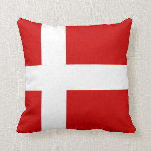 Denmark Flag Cushion