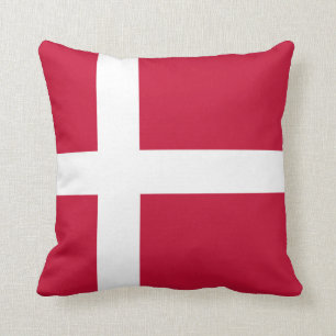 Denmark Flag Cushion
