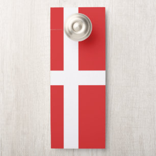 Denmark flag door hanger