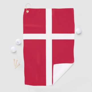 Denmark Flag Golf Towel