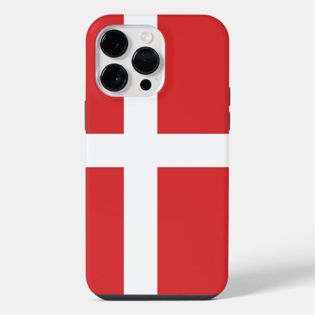 Denmark flag iPhone case (Back)