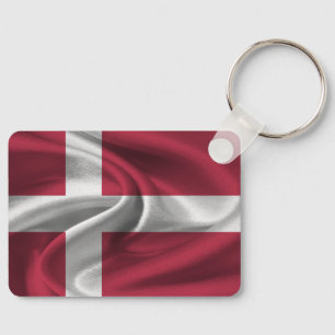 Denmark Flag Keychain