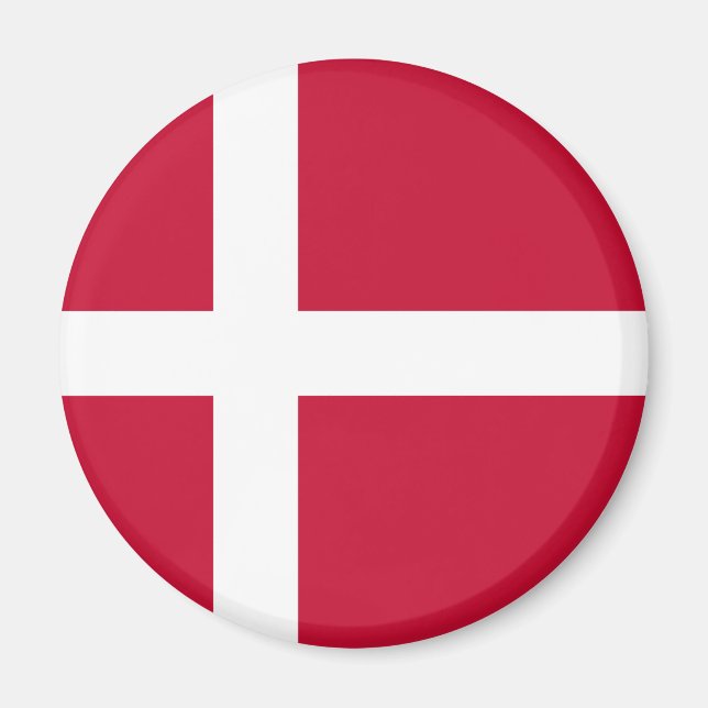 Denmark Flag Magnet (Front)