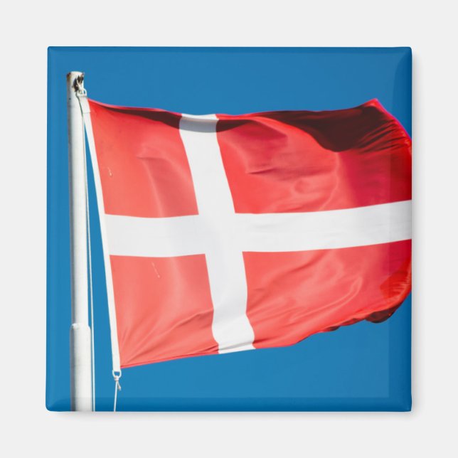 Denmark Flag Magnet (Front)