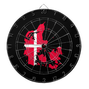 denmark flag map dartboard