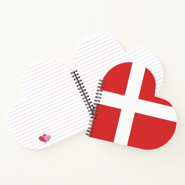 Denmark flag notebook (Inside)
